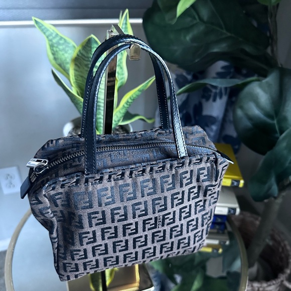 Fendi Zucchino Mini Hand Bag - Picture 3 of 9